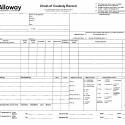 Chain of Custody Form